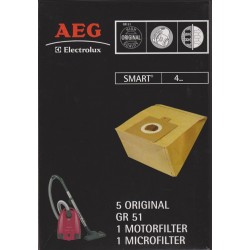 Σακούλες σκούπας  GR51 SMART 4 AEG 